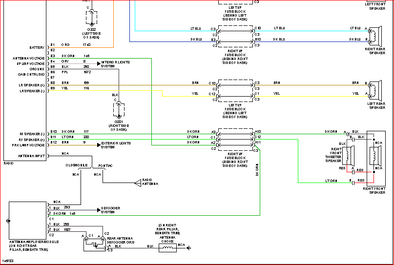Wiring Diagram For 1999 Oldsmobile Alero - Complete Wiring Schemas